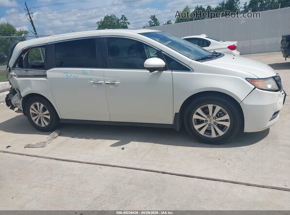 5FNRL5H69GB104101 2016 HONDA ODYSSEY White Սալոնի հետևի տեսք