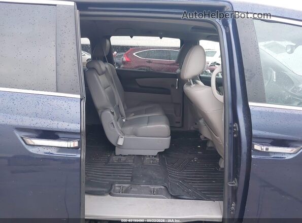 5FNRL5H69GB163438 2016 HONDA ODYSSEY Blue VIN sticker view