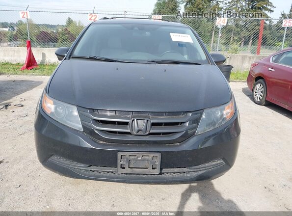 5FNRL5H6XHB018877 2017 HONDA ODYSSEY Черный Вид щитка приборов
