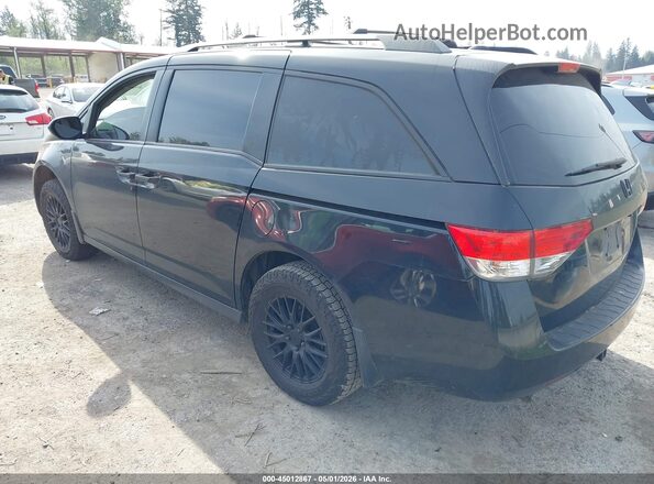 5FNRL5H6XHB018877 2017 HONDA ODYSSEY Черный Задняя левая четверть