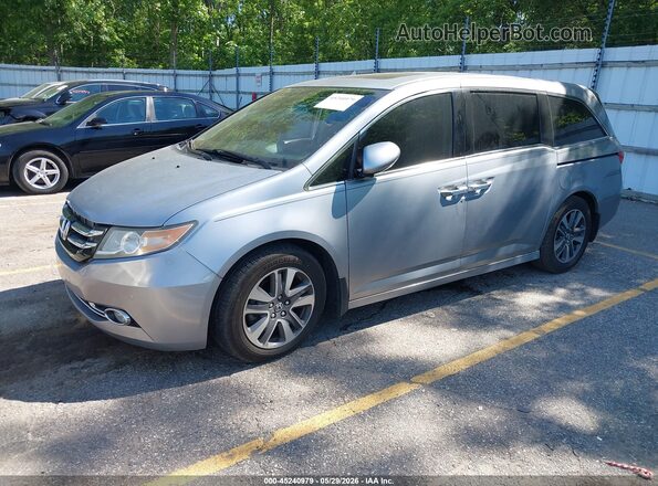 5FNRL5H93GB155197 2016 HONDA ODYSSEY Silver Vista tres cuartos delantera izquierda