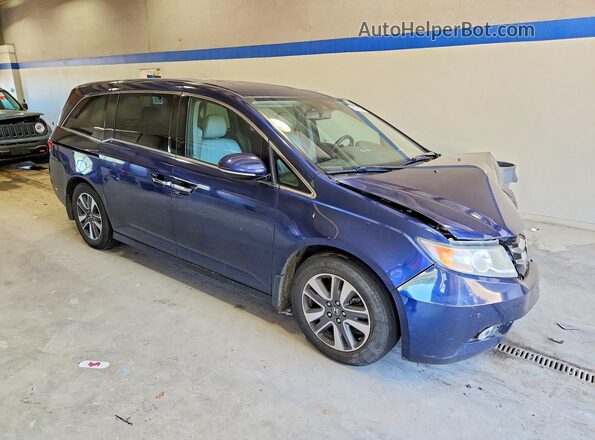 5FNRL5H96GB048273 2016 HONDA ODYSSEY Blue 