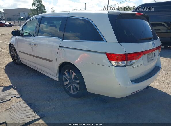 5FNRL5H99HB502663 2017 HONDA ODYSSEY White Trasero izquierdo