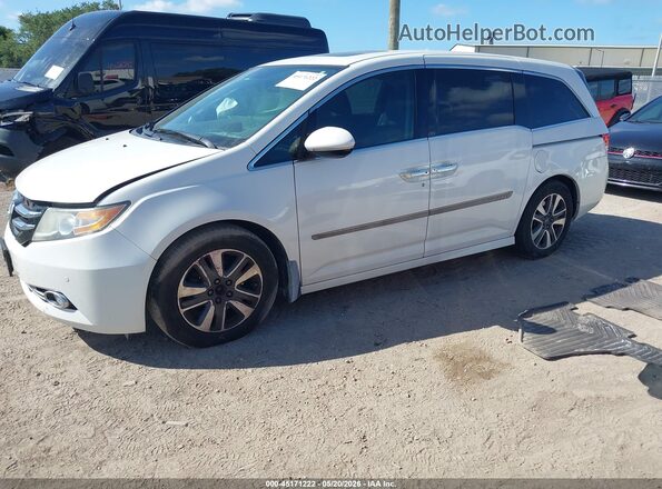 5FNRL5H99HB502663 2017 HONDA ODYSSEY White Vista tres cuartos delantera izquierda