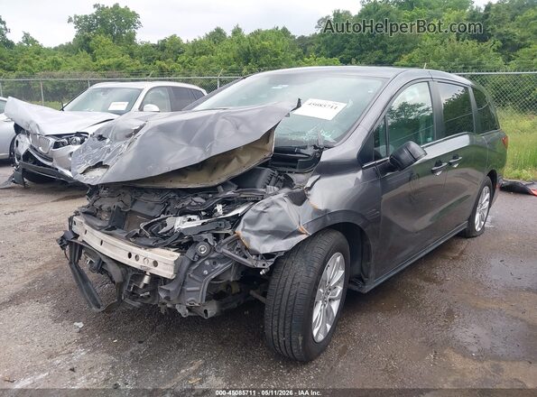 5FNRL6H24LB005778 2020 HONDA ODYSSEY Gray Przód lewy