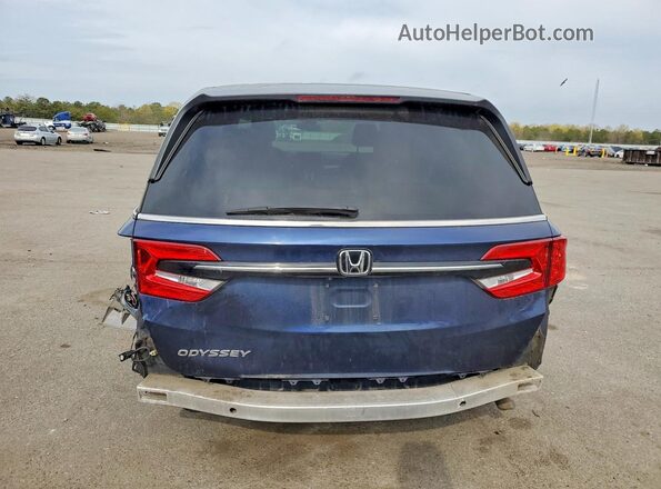 5FNRL6H28MB038655 2021 HONDA ODYSSEY Синий Вид сзади