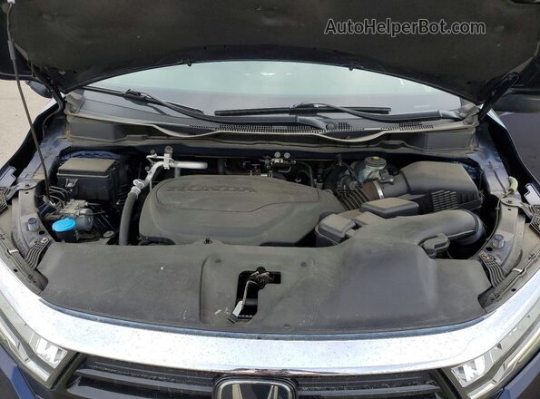 5FNRL6H28MB038655 2021 HONDA ODYSSEY Синий Вид подкапотного пространства