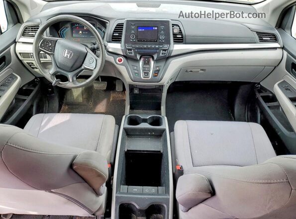 5FNRL6H28MB038655 2021 HONDA ODYSSEY Синий Вид панели приборов