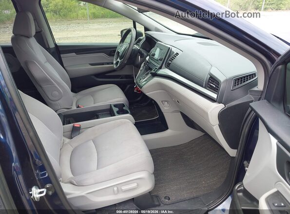 5FNRL6H28MB043581 2021 HONDA ODYSSEY Blue Widok wnętrza z przodu