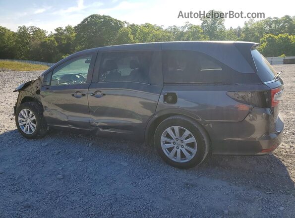 5FNRL6H29JB095829 2018 HONDA ODYSSEY Charcoal უკანა მარცხენა