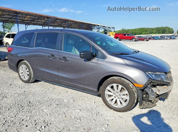 5FNRL6H29JB095829 2018 HONDA ODYSSEY Charcoal წინა მარჯვენა
