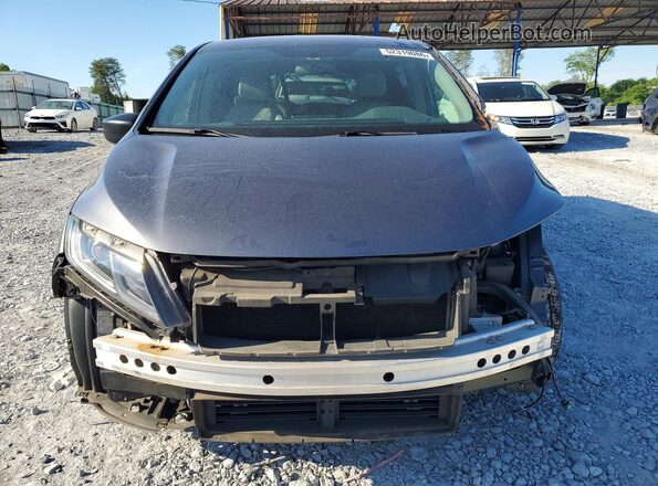 5FNRL6H29JB095829 2018 HONDA ODYSSEY Charcoal წინა ხედი