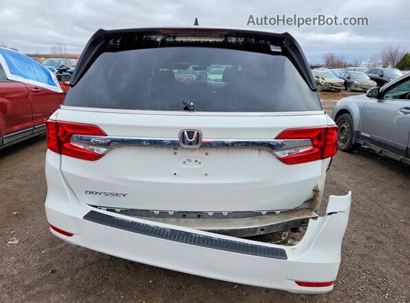5FNRL6H49LB500754 2020 HONDA ODYSSEY Белый Вид сзади