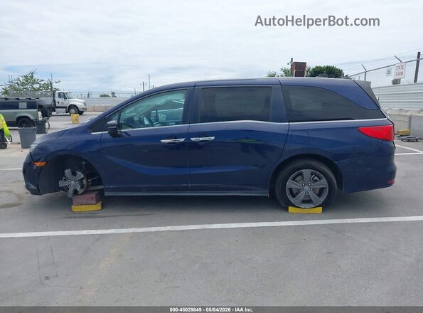 5FNRL6H52NB052353 2022 HONDA ODYSSEY Blue 360 interior view