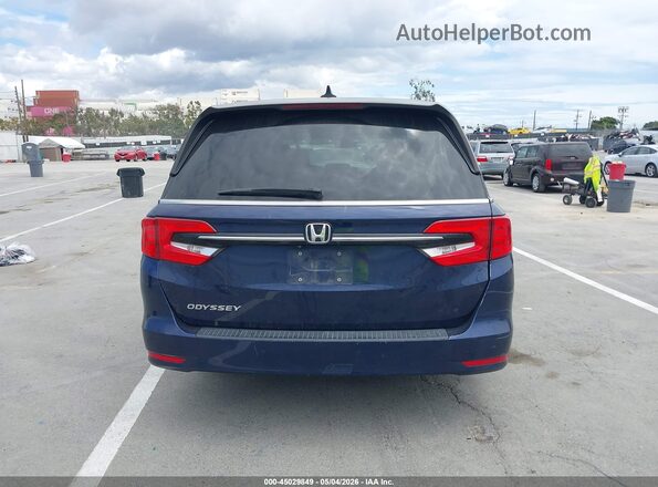 5FNRL6H52NB052353 2022 HONDA ODYSSEY Blue 