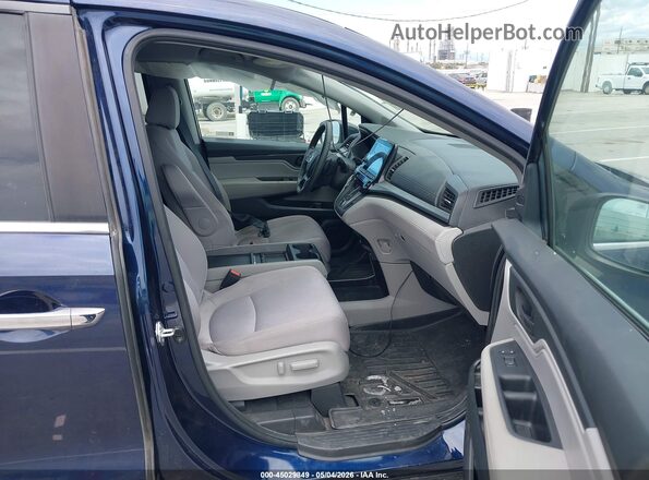 5FNRL6H52NB052353 2022 HONDA ODYSSEY Blue Front interior view