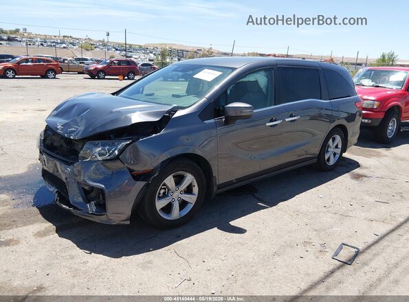 5FNRL6H53JB052985 2018 HONDA ODYSSEY Gray 
