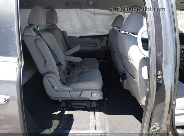 5FNRL6H53JB052985 2018 HONDA ODYSSEY Gray 