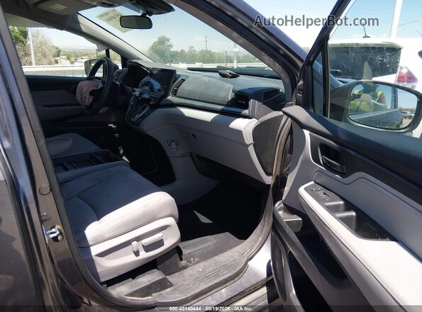 5FNRL6H53JB052985 2018 HONDA ODYSSEY Gray 