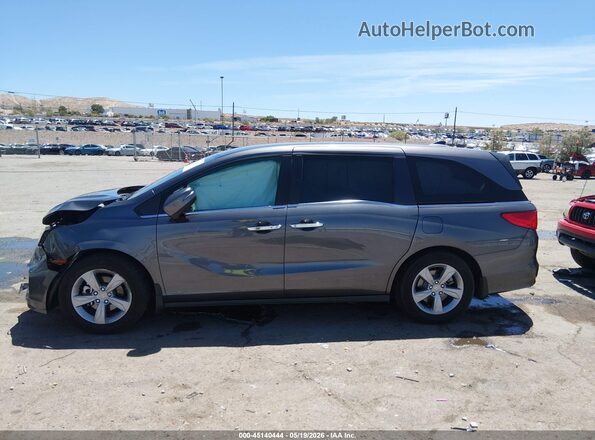 5FNRL6H53JB052985 2018 HONDA ODYSSEY Gray 