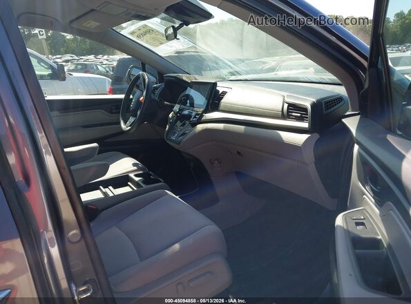 5FNRL6H53LB001781 2020 HONDA ODYSSEY Gray Вид салону спереду
