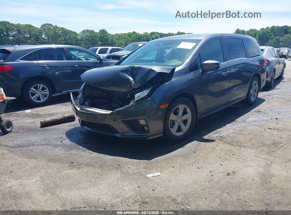 5FNRL6H53LB001781 2020 HONDA ODYSSEY Gray Передня ліва чверть