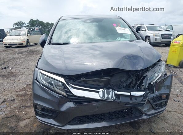 5FNRL6H53LB007452 2020 HONDA ODYSSEY Gray Widok zestawu wskaźników