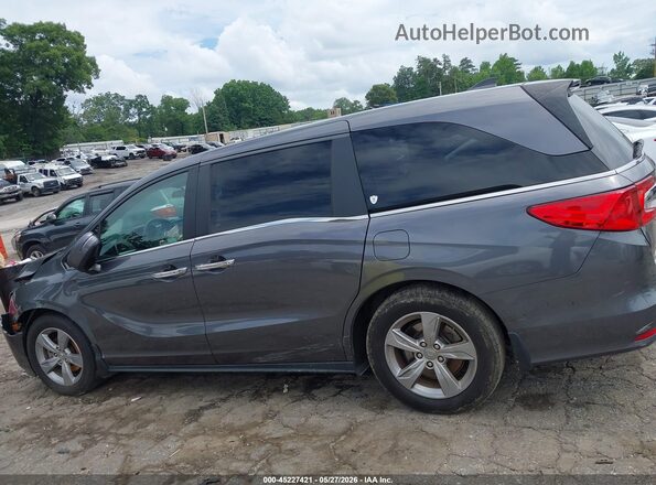 5FNRL6H53LB007452 2020 HONDA ODYSSEY Gray Widok wnętrza 360 stopni