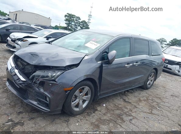 5FNRL6H53LB007452 2020 HONDA ODYSSEY Gray Przód lewy