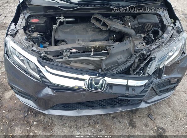 5FNRL6H53LB007452 2020 HONDA ODYSSEY Gray Widok z tyłu