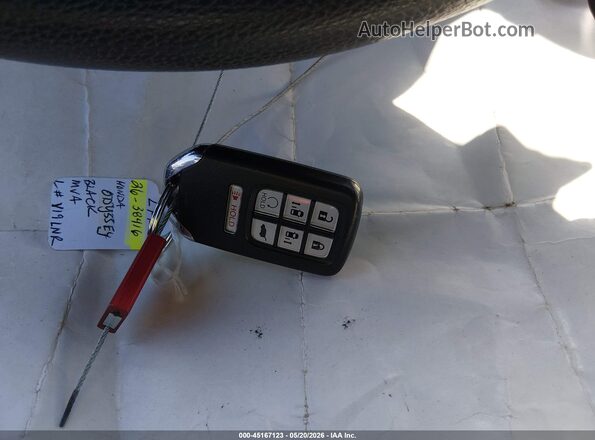 5FNRL6H54KB118087 2019 HONDA ODYSSEY Black 