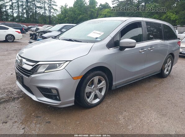 5FNRL6H55KB018354 2019 HONDA ODYSSEY Silver Передня ліва чверть