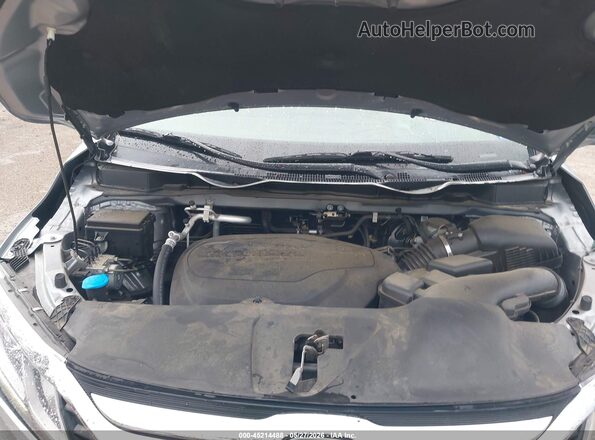 5FNRL6H55KB018354 2019 HONDA ODYSSEY Silver Вид ззаду