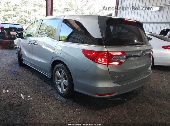 5FNRL6H55KB085455 2019 HONDA ODYSSEY Blue Trasero izquierdo