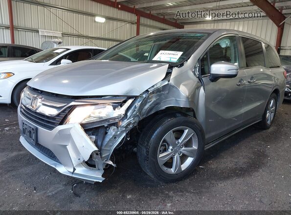 5FNRL6H55KB085455 2019 HONDA ODYSSEY Blue Vista frontal