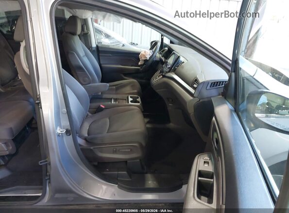 5FNRL6H55KB085455 2019 HONDA ODYSSEY Blue Vista interior delantera