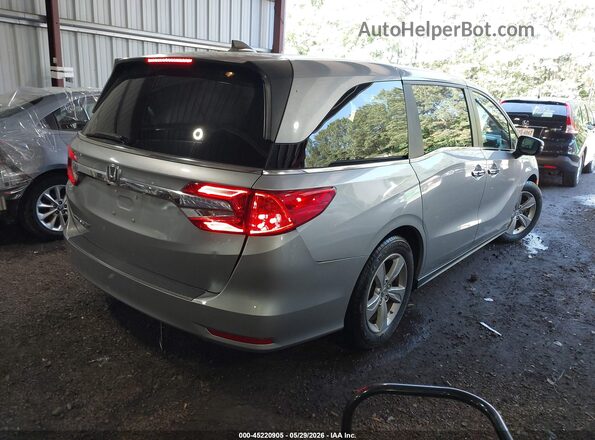 5FNRL6H55KB085455 2019 HONDA ODYSSEY Blue Trasero derecho