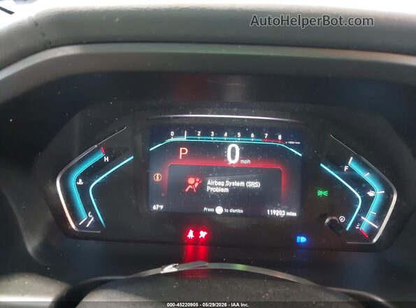 5FNRL6H55KB085455 2019 HONDA ODYSSEY Blue Vista de los asientos traseros