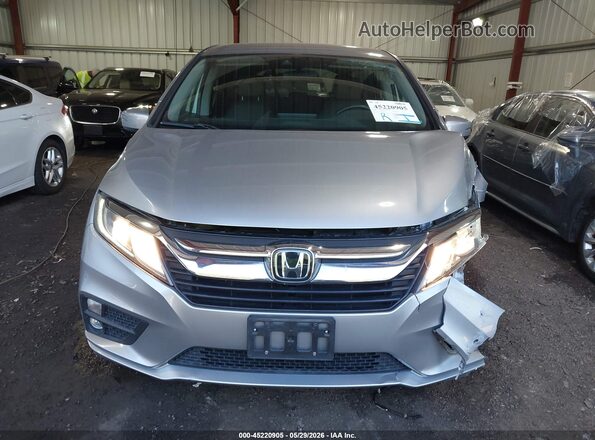 5FNRL6H55KB085455 2019 HONDA ODYSSEY Blue Vista interior trasera