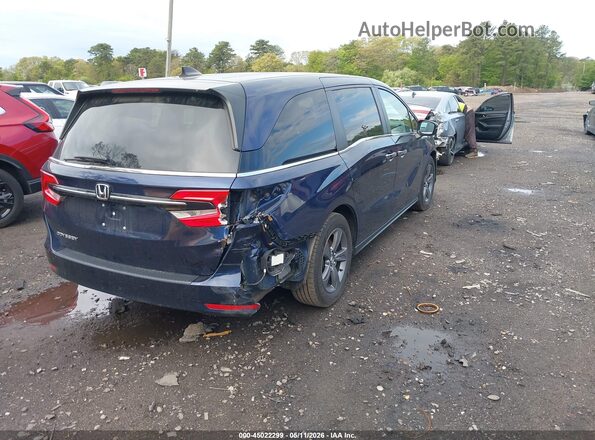 5FNRL6H55NB048068 2022 HONDA ODYSSEY Blue Հետևի աջ