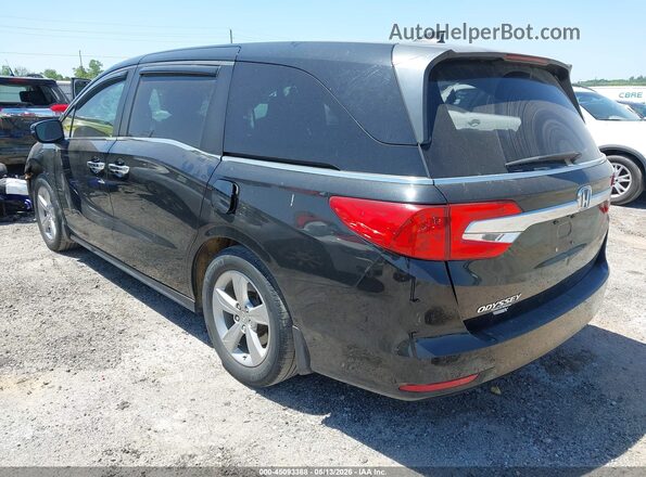 5FNRL6H56KB025085 2019 HONDA ODYSSEY Black Trasero izquierdo