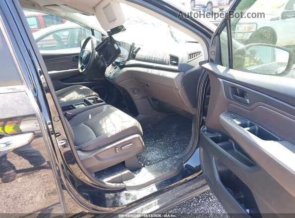 5FNRL6H56KB025085 2019 HONDA ODYSSEY Black Vista interior delantera
