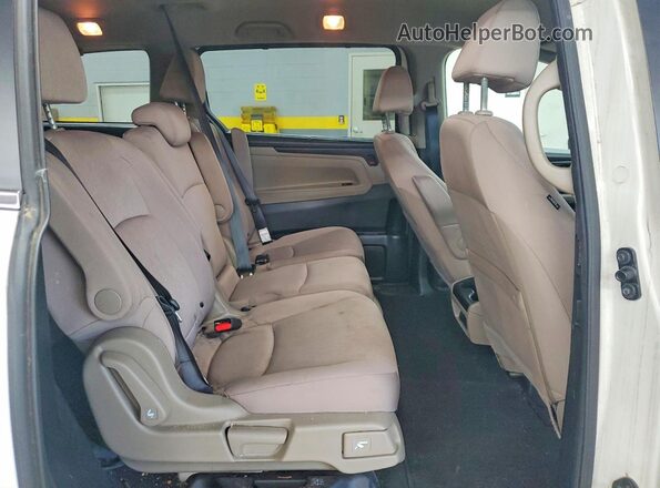 5FNRL6H57KB111294 2019 HONDA ODYSSEY Белый Вид задней части салона