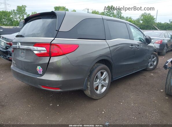 5FNRL6H59KB091744 2019 HONDA ODYSSEY Gray Trasero derecho