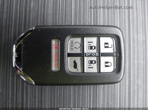 5FNRL6H59KB091744 2019 HONDA ODYSSEY Gray Vista del salpicadero