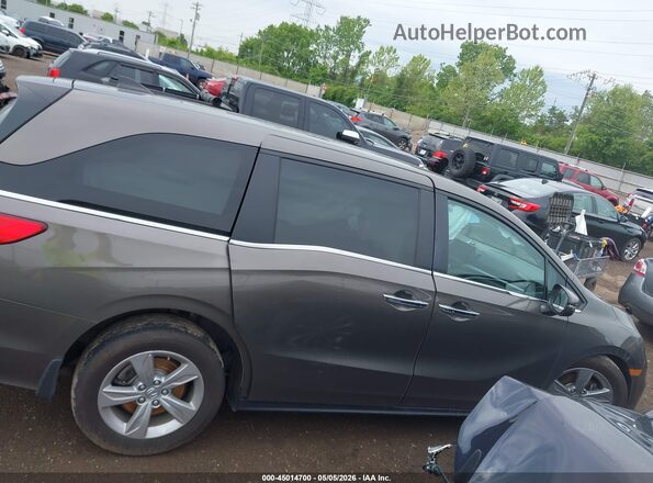 5FNRL6H59KB091744 2019 HONDA ODYSSEY Gray Vista interior trasera