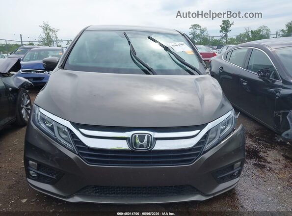 5FNRL6H59KB091744 2019 HONDA ODYSSEY Gray Vista del cuadro de instrumentos