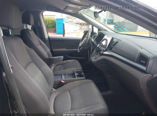 5FNRL6H59LB035658 2020 HONDA ODYSSEY Black წინა სალონის ხედი