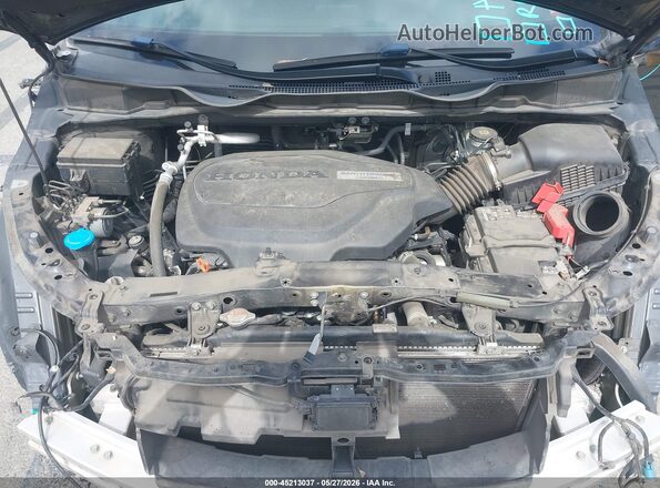 5FNRL6H59LB035658 2020 HONDA ODYSSEY Black უკანა ხედი
