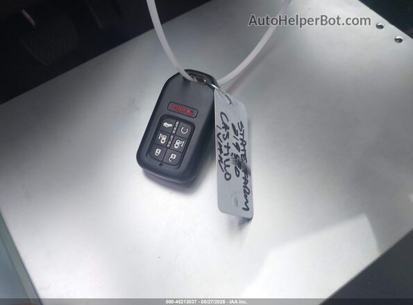 5FNRL6H59LB035658 2020 HONDA ODYSSEY Black წინა პანელის ხედი